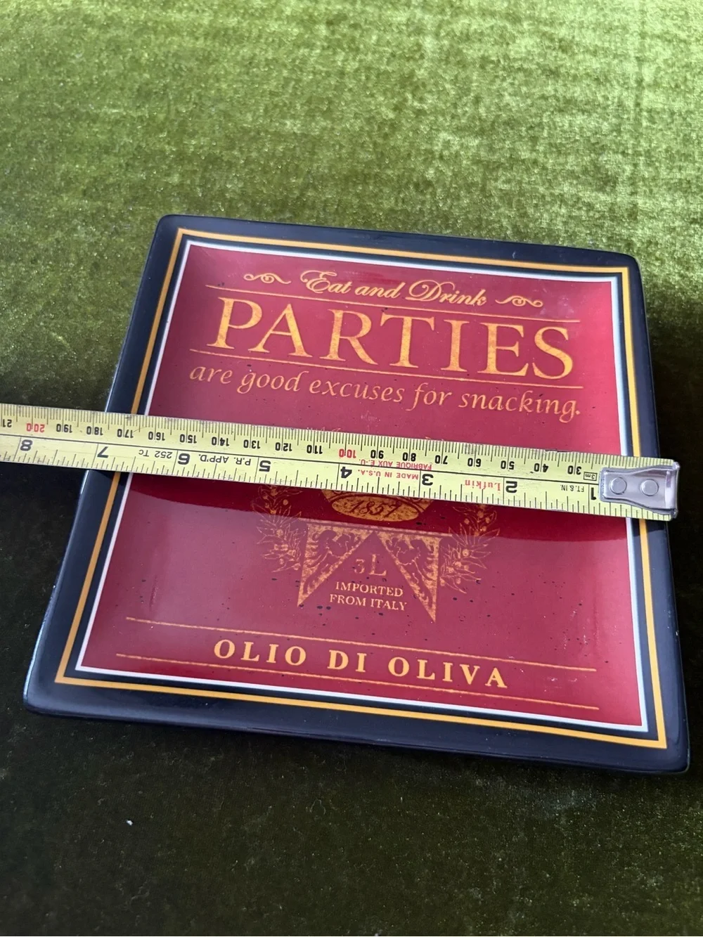 Parties red decorative